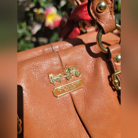 Coach Madison Juliette Leather Shoulder Bag - Picture 7 of 15